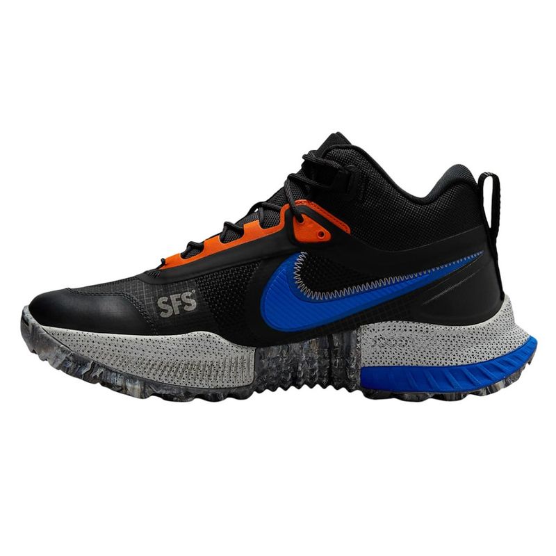 Nike Mens REACT SFB CARBON BLACK-RACER BLUE - Paragon Sports Nike Mens REACT SFB CARBON BLACK-RACER BLUE - Paragon Sports