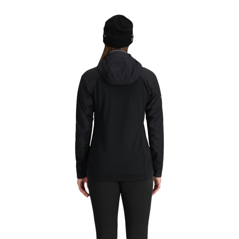 Outdoor Research Womens DEVIATOR HOODIE 1677 BLACK Paragon Sports