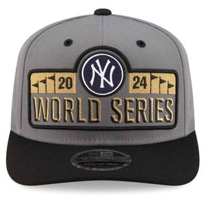 unisex New York Yankees 2024 American League Champions Locker Room 9SEVENTY Stretch Snap Hat