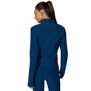 womens explore mock-neck 1/4 zip