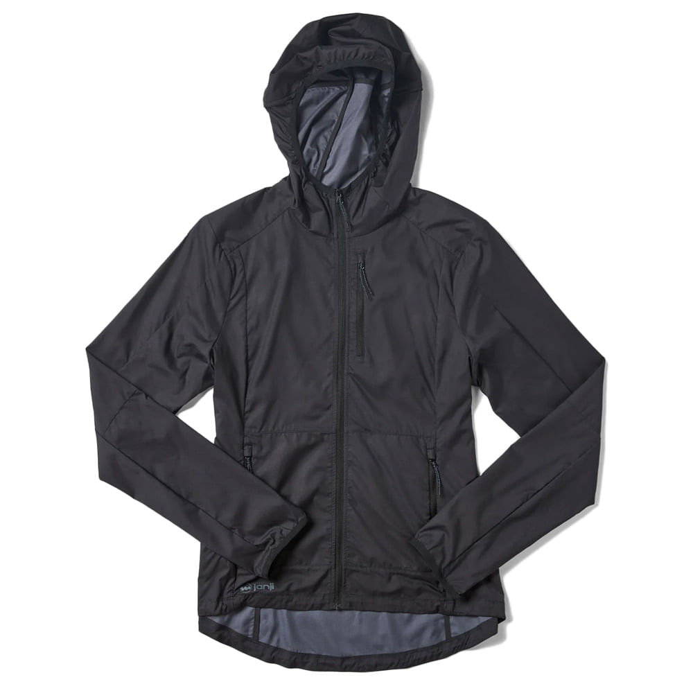 HOODED ZIPPED WINDBREAKER | Maison Kitsuné