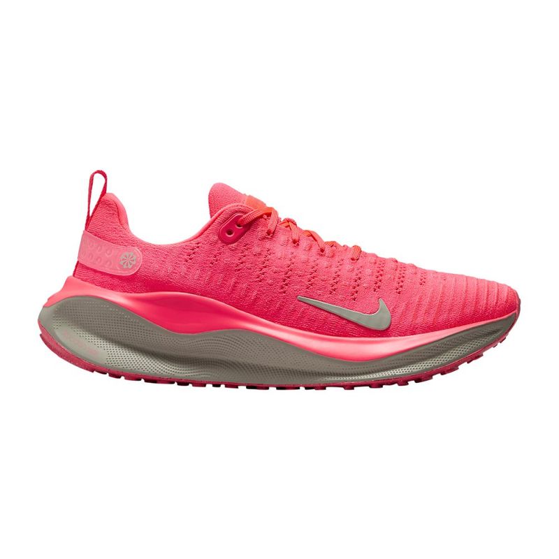 Nike Womens REACT INFINITY Flyknit 4 WHITE LT IRON OR Paragon Sports