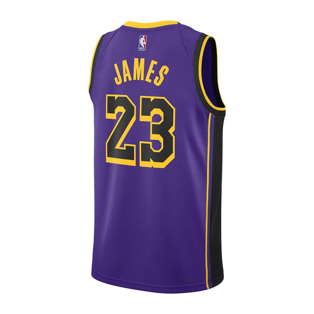 Nike Mens JAMES LAKERS STMNT Jersey PURPLE Paragon Sports NYC s Best Specialty Sports Store