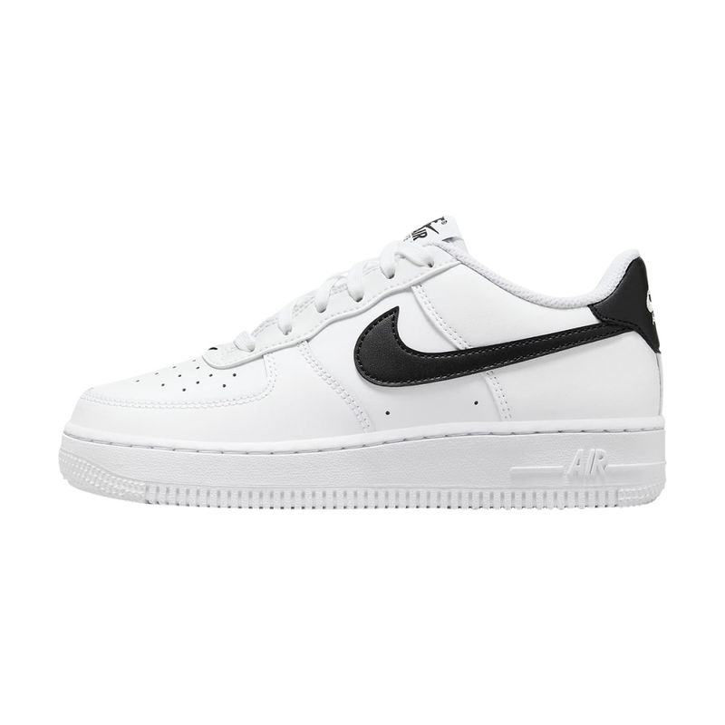 Air force one shoes black and white on sale