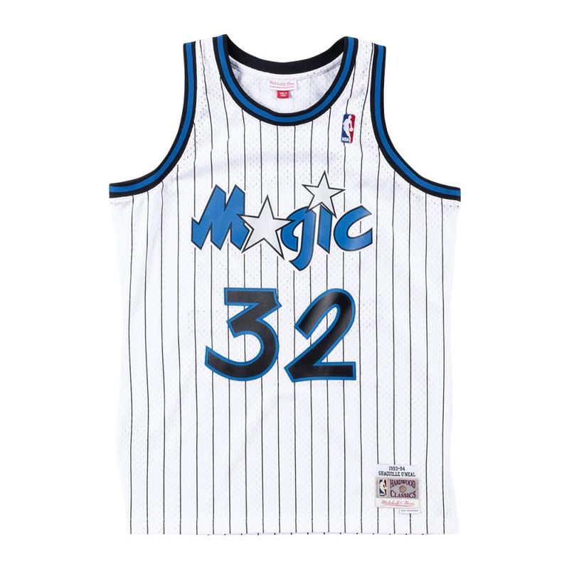 Mitchell And Ness Mens O NEAL OM 93 94 SWINGMN WHITE Paragon Sports