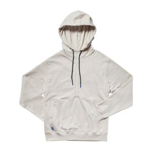 unisex runaround half-zip hoodie