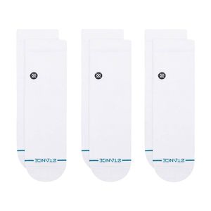 unisex icon quarter 3-pack socks
