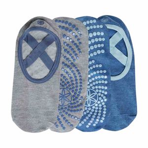womens grippy yoga socks 2pk
