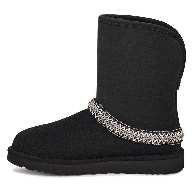 新作グッ CLASSIC Womens UGG SHORT Sports Paragon - BLACK CRESCENT 小物