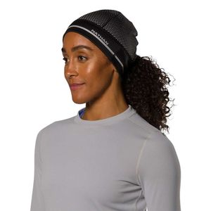 unisex hypernight reflective ponytail Beanie