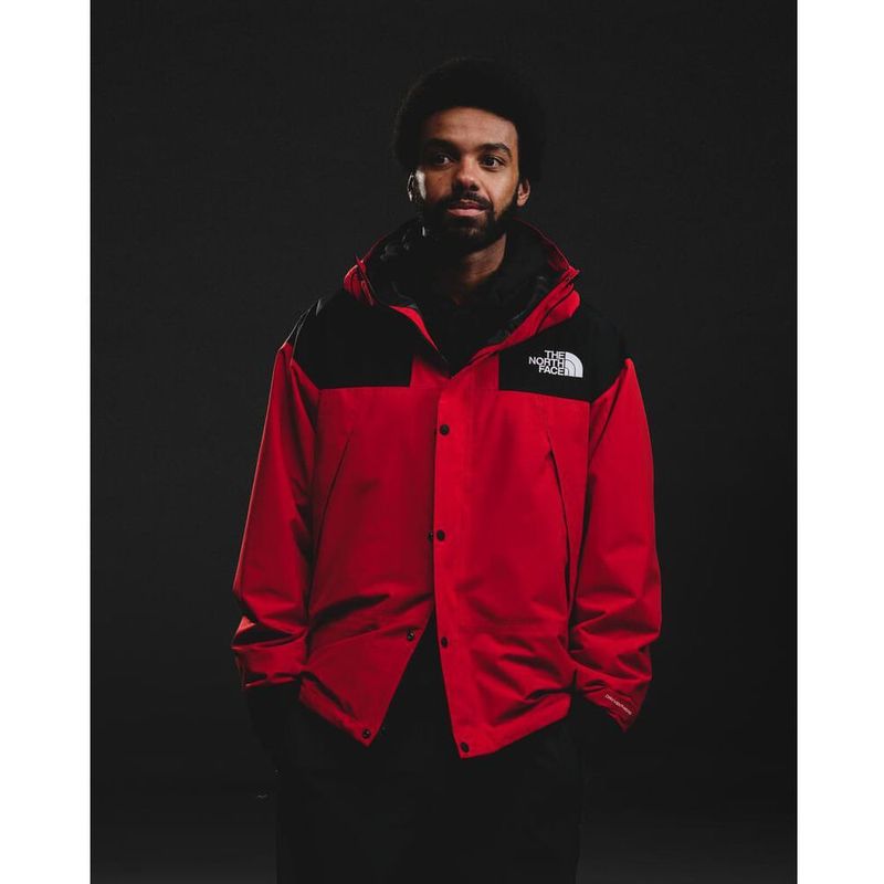 Red-TNF-mountain-jacket