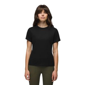 womens cozy up short sleeve crew
