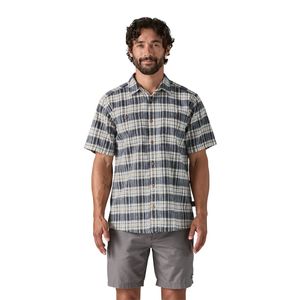 mens back step shirt