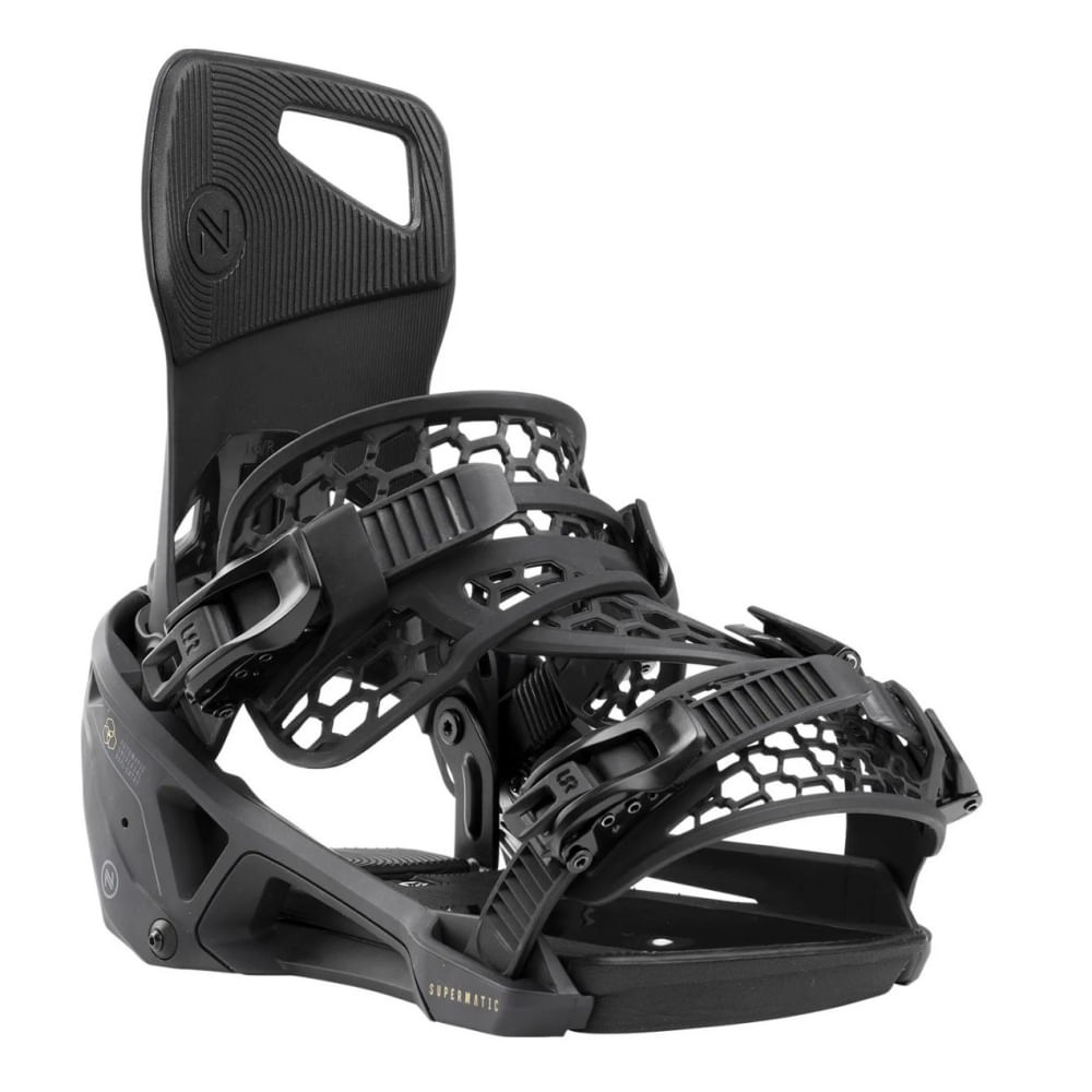 Nidecker Supermatic Carbon Snowboard Bindings 2026
