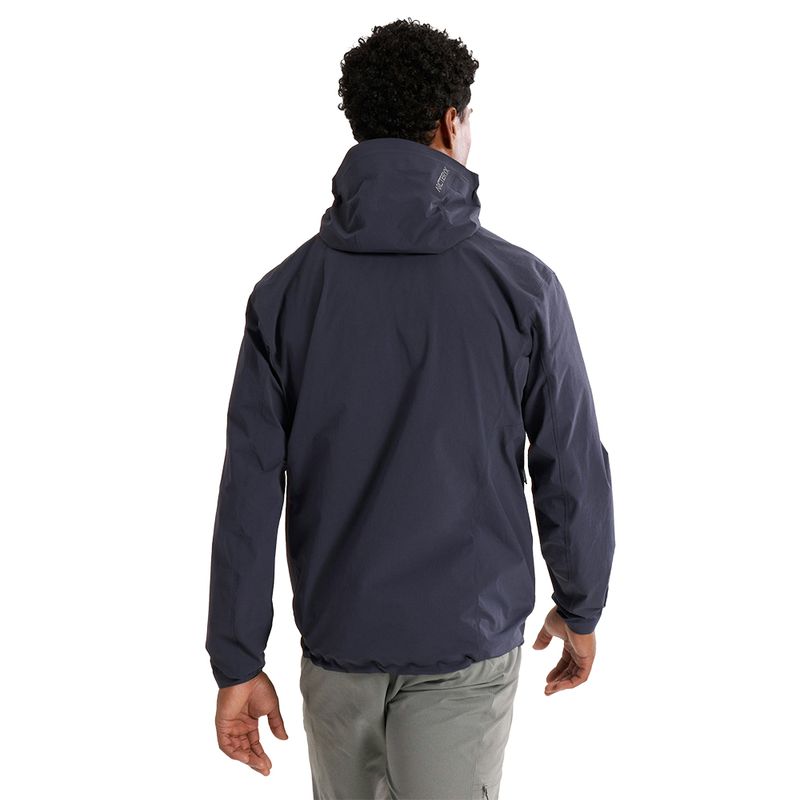 Arc-teryx Mens GAMMA LIGHTWEIGHT HOODY BLACK SAPPHIRE Arc-teryx Mens GAMMA LIGHTWEIGHT HOODY BLACK SAPPHIRE