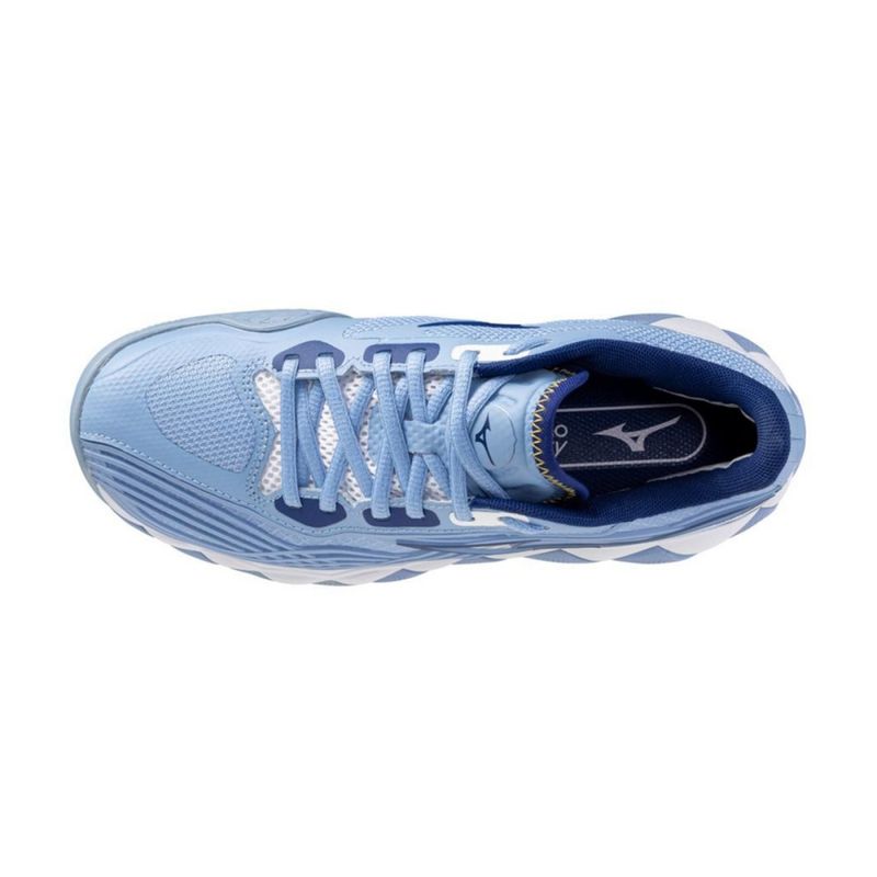 Mizuno Womens WAVE ENFORCE TOUR 2 AC BEL AIR BLUE-WHI Mizuno Womens WAVE ENFORCE TOUR 2 AC BEL AIR BLUE-WHI