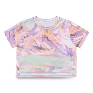 womens novita printed tech tee