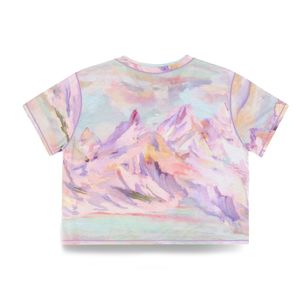 womens novita printed tech tee