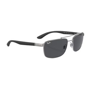 unisex aviator gunmetal Sunglasses