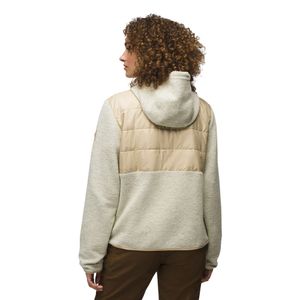 womens wooly bird fleece half zip Jacket