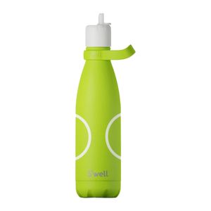 bottle w/ flip straw lid