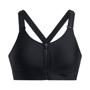 womens infinity 2.0 high zip Sports Bra