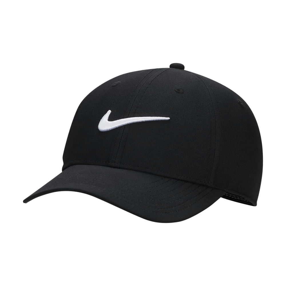 Nike Unisex Dri-Fit CLUB CAP BLACK-WHITE - Paragon Sports