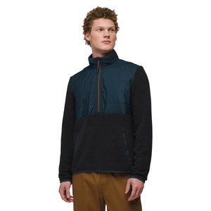 mens wooly bird fleece 1/2 zip