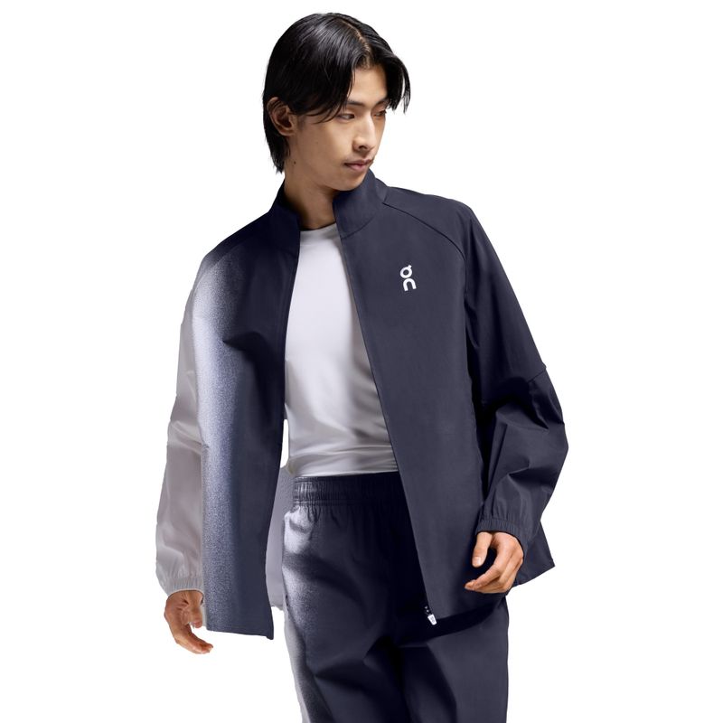 ON Mens COURT TRACK JACKET BLACK-WHITE - Paragon Sports ON Mens COURT TRACK JACKET BLACK-WHITE - Paragon Sports