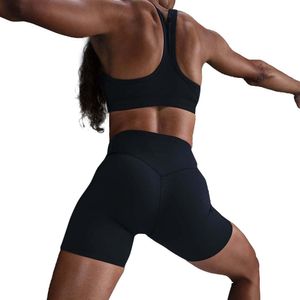 womens universa high waist biker Shorts - 5in