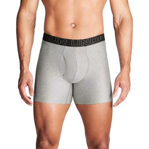 mens performance tech solid boxer shorts - 6in