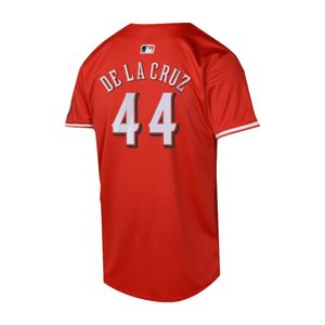 kids reds de la cruz player Jersey