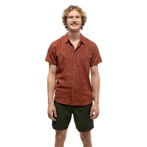 mens small tree mancos short sleeve shirt