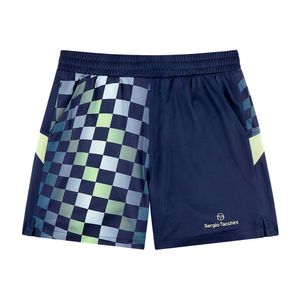 mens luca pique printed shorts