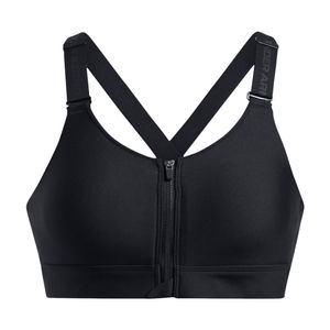 womens infinity 2.0 high zip Sports Bra