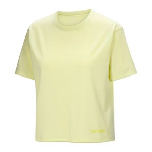 womens taema crop logo short sleeve T-Shirt