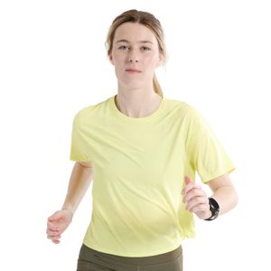 womens taema crop logo short sleeve T-Shirt