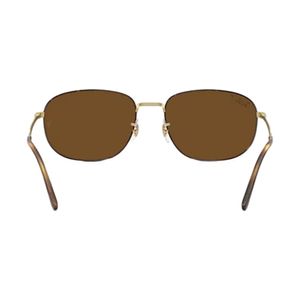unisex square metal sunglasses