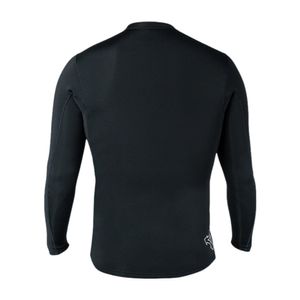 mens axis long sleeve front zip Jacket